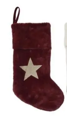 STOCKING NOEL WITH STAR