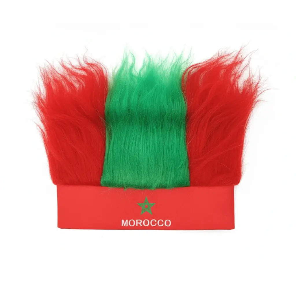 CHAPEAU PERRUQUE MAROC