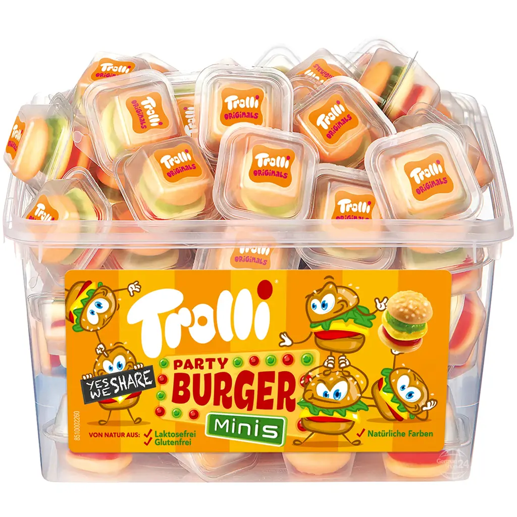 TROLLI PARTY MINI BURGER