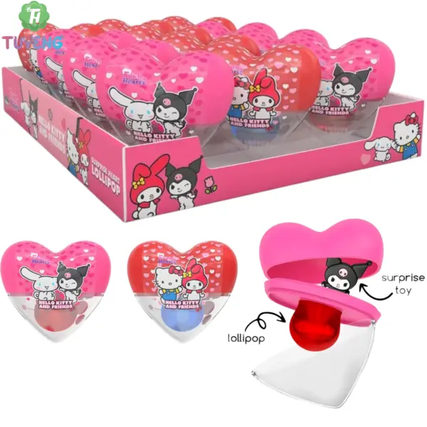 FUNKY HEART POP WITH SURPRISE HELLO KITTY AND FRIENDS