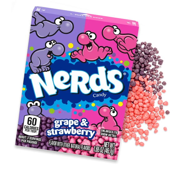 NERDS GRAPE & STRAWBERRY