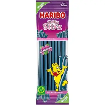 HARIBO BELLA STIXX RASPBERRY 200G