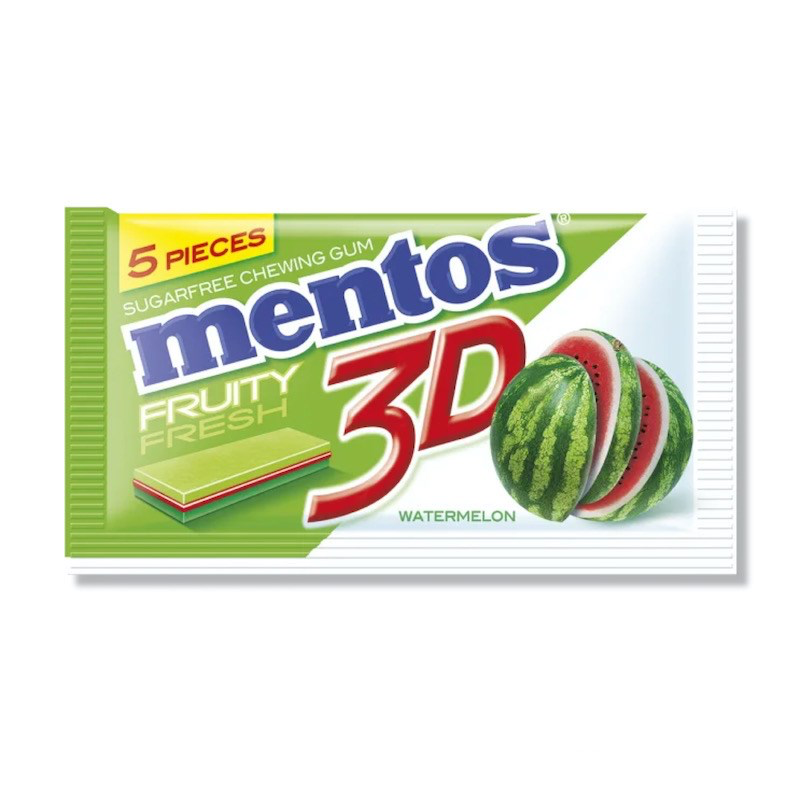 MENTOS 3D WATERMELON