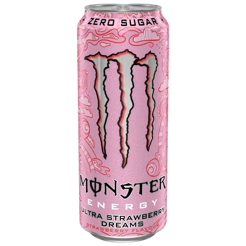 MONSTER ENERGY ULTRA STRAWBERRY ZERO SUGAR