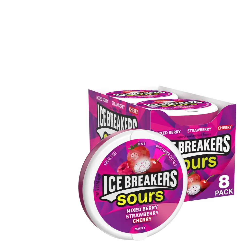 ICE BREAKERS SOUR MIXED BERRY