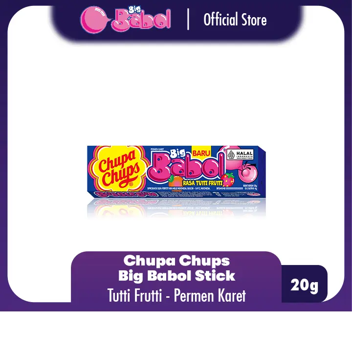 CHUPA CHUPS BIG BABOL TUTTI FRUTTI
