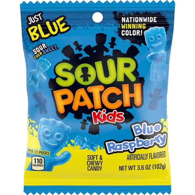 SOUR PATCH KIDS BLUE RASPBERRY