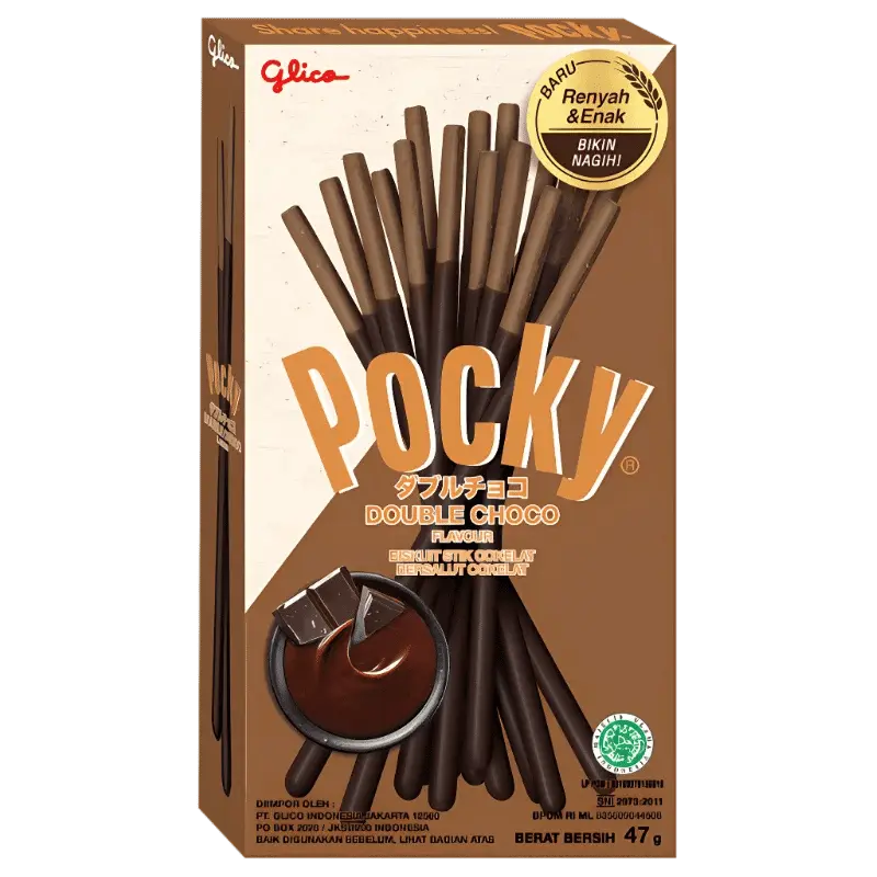 POCKY DOUBLE CHOCO