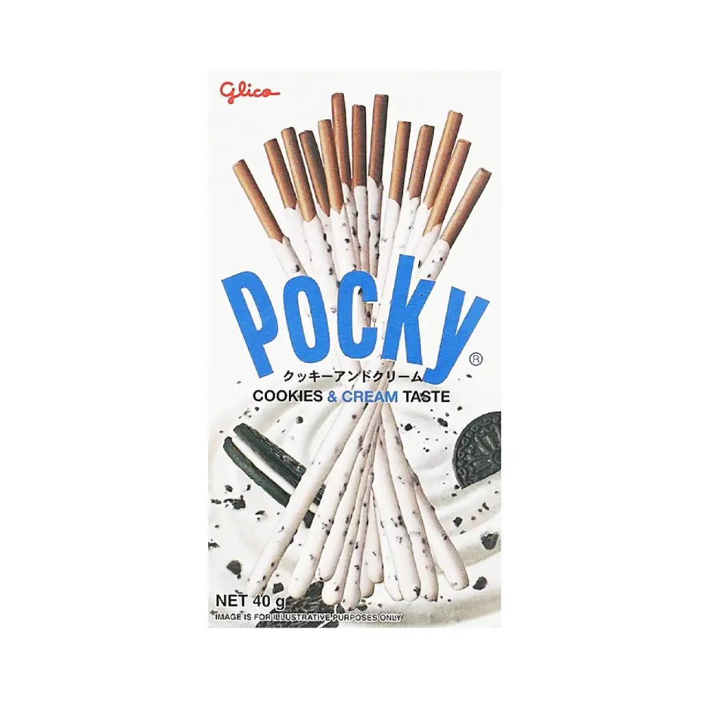 POCKY COOKIES AND CREAM