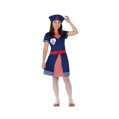ATOSA Déguisement Marin Fille 3-4