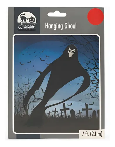BLACK GIANT HANGING GHOST