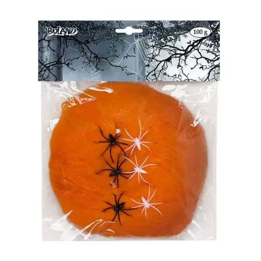 SPIDER WEB 100g ORANGE