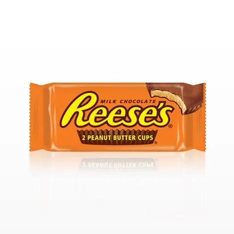 REESES 2 PEANUT BUTTER CUPS