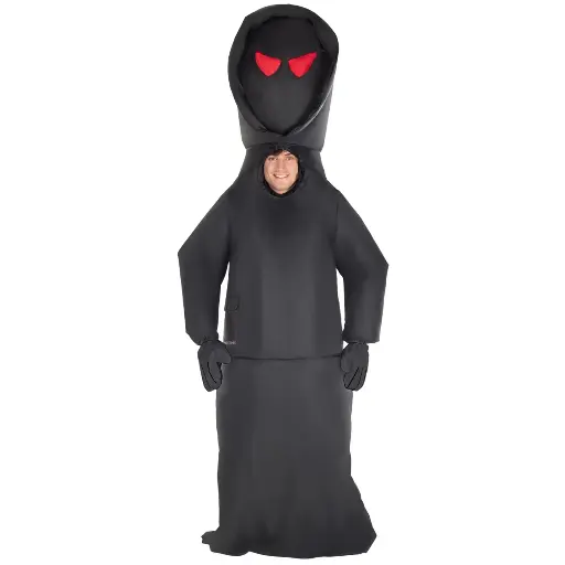 GIANT DEATH INFLATABLE COSTUME REAPER CHILD ONE SIZE FITS 