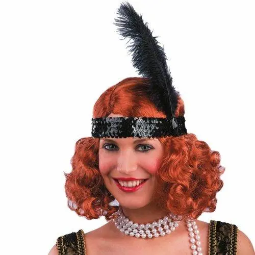 HEADBAND CHARLESTON BLACK