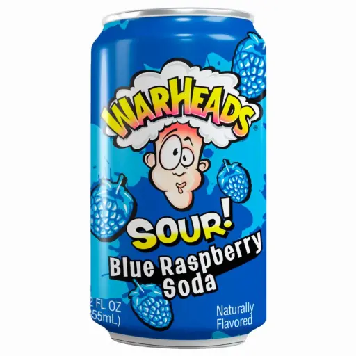 WARHEADS DRINK BLUE RASPBERRY