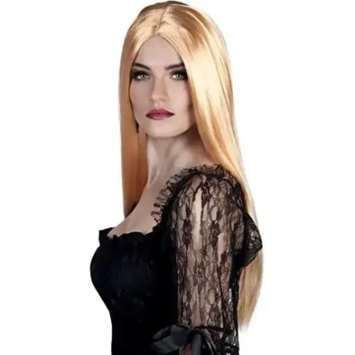 PERRUQUE LONG CHEVEUX BLONDE