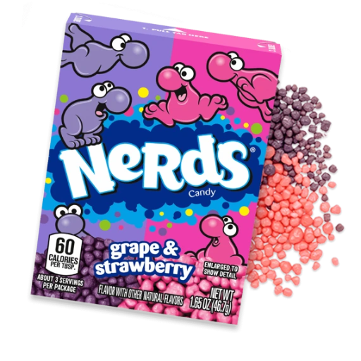 NERDS GRAPE & STRAWBERRY
