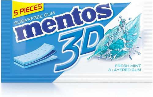 MENTOS 3D FRESH MINT