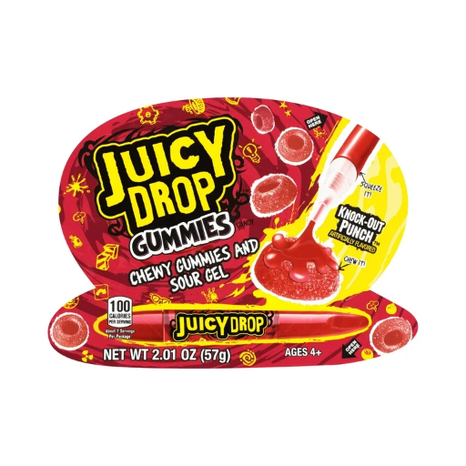 JUICY DROP TRAWBERRY GUMMIES