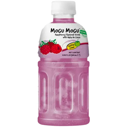 MOGU MOGU FRAMBOISE AROMATISEE A LA NATA DE COCO