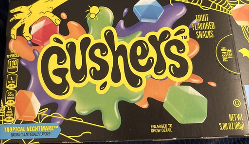 GUSHERS FRUIT FLAVORED SNACKS