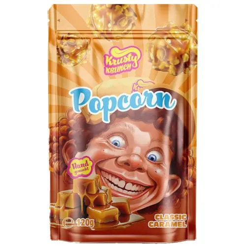 KRUSTY KRUNCH POPCORN CARAMEL 120g