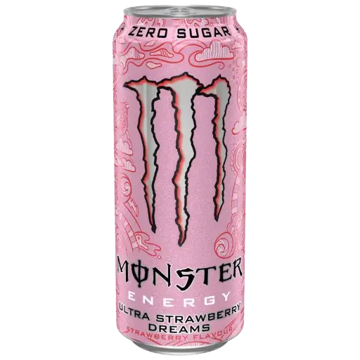 MONSTER ENERGY ULTRA STRAWBERRY ZERO SUGAR