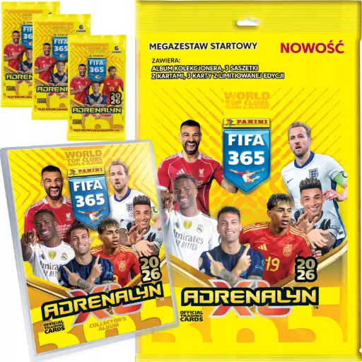 ALBUM FIFA 365 ADRENALYN 2026 SET PACK