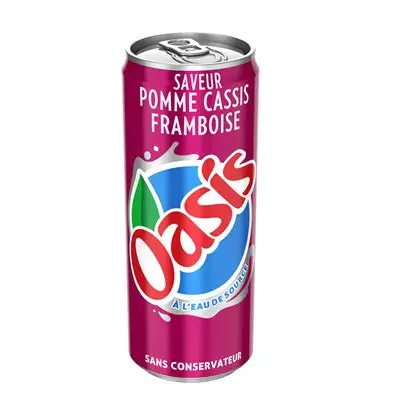 OASIS POMME CASSIS FRAMBOISE