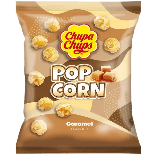 CHUPA CHUPS POPCORN CARAMEL 30g