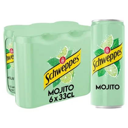 SCHWEPPES MOJITO CITRON VERT ET MENTHE