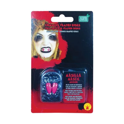 FAUX DENTS DE VAMPIRE ROSES